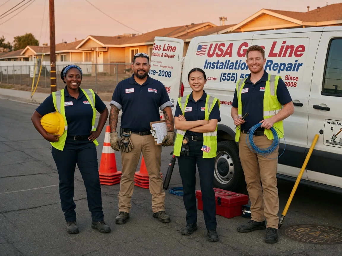 Gas Line Installation company in Miller City, IL